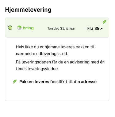 Checkout screenshot miljødata