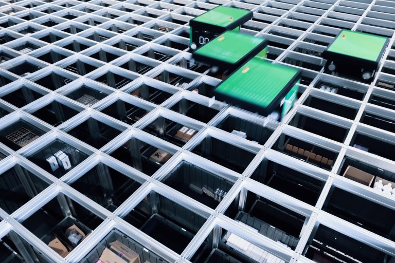 Shelfless roboter i arbeid