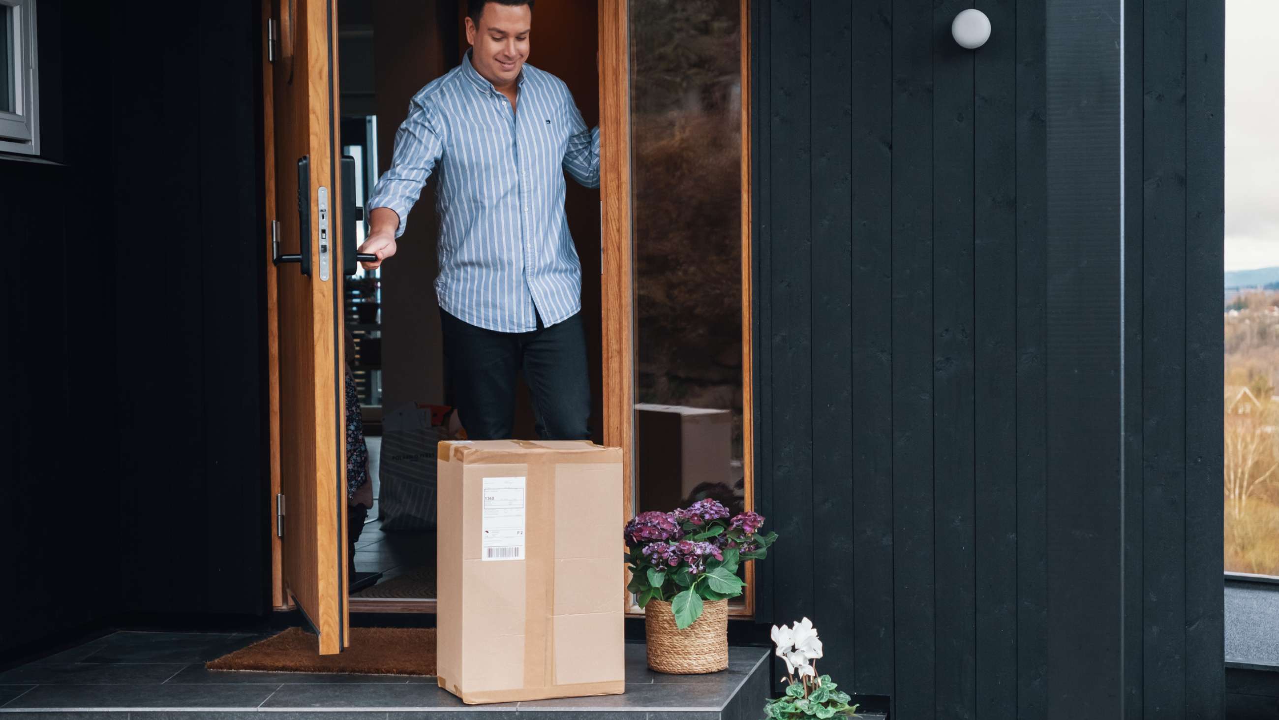 Få din pakke leveret hjem – også når du ikke er hjemme